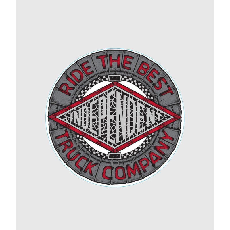 Independent Sticker ‘Mako Tile’ 4.6