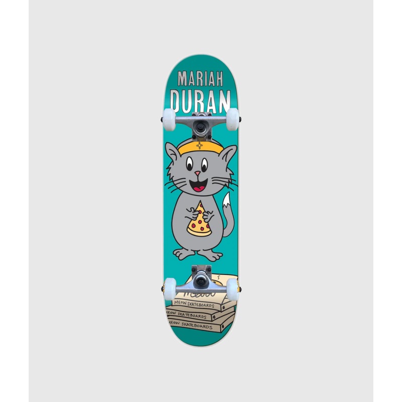 Meow Mariah Duran Whiskers Complete Skateboard 7.75