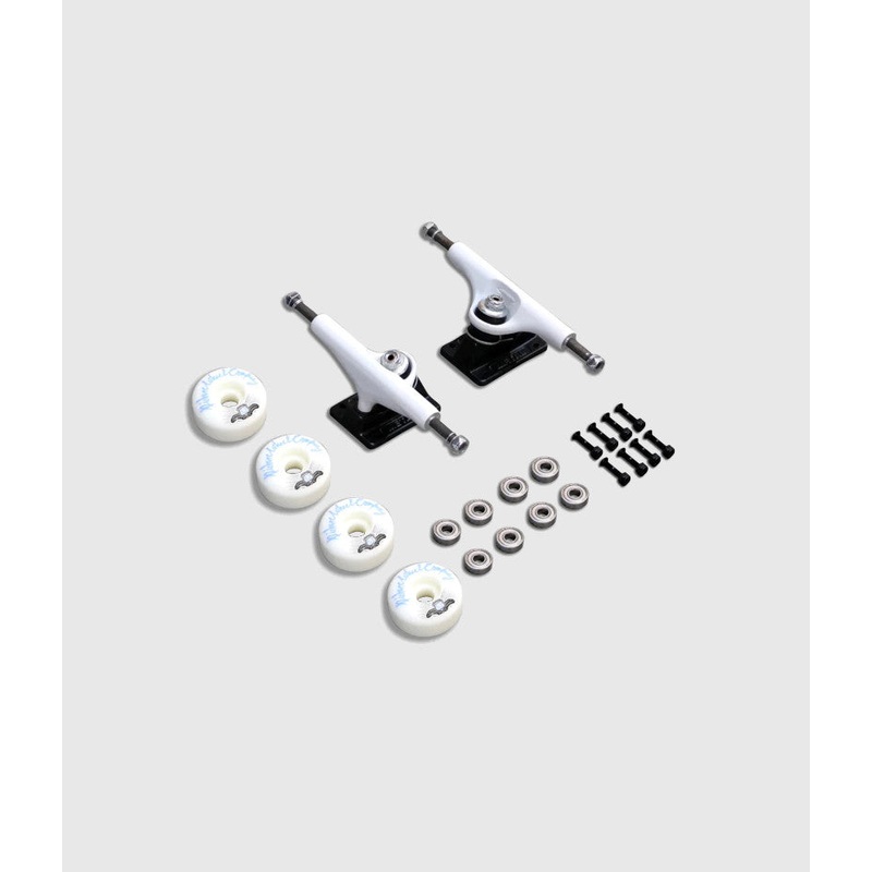 Picture Wheels Undercarriage Kit White/Black 5.25