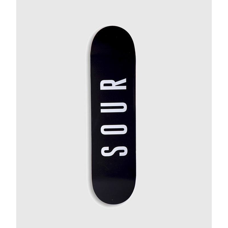Sour Army Black Skateboard Deck 7.5