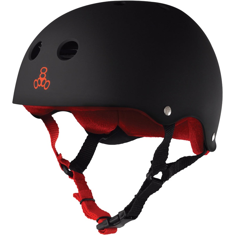 Triple 8 Sweatsaver (Black/Rubber/Red)