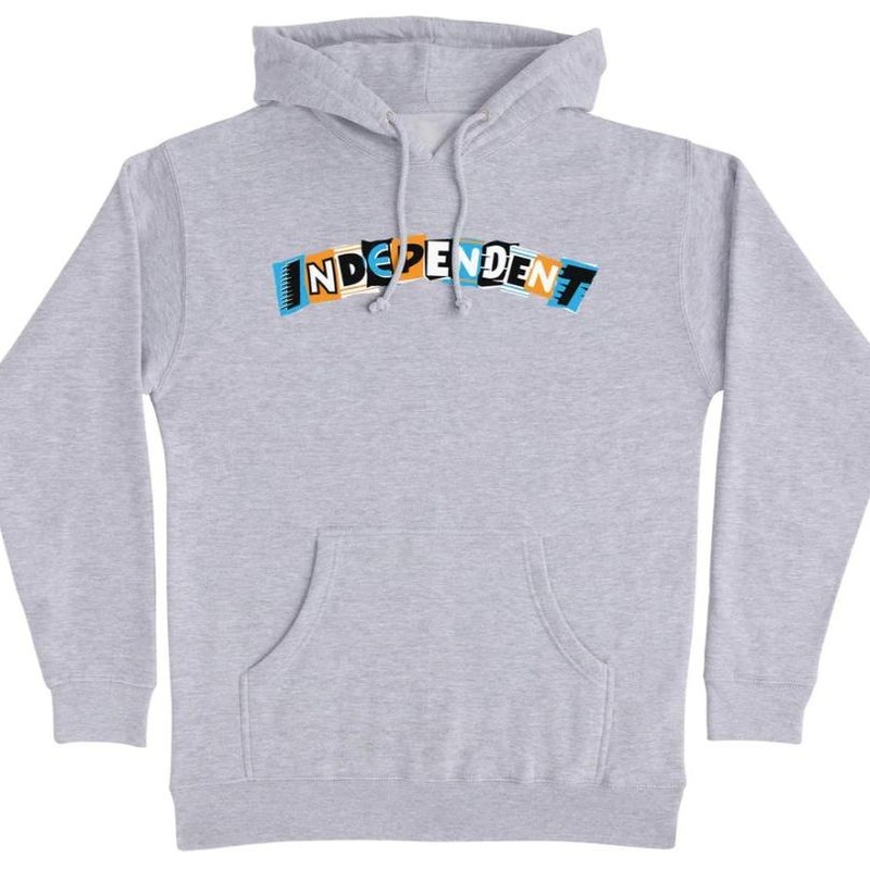 Independent Lance Mountain Ransom Pullover Hoodie (Heather Grey)