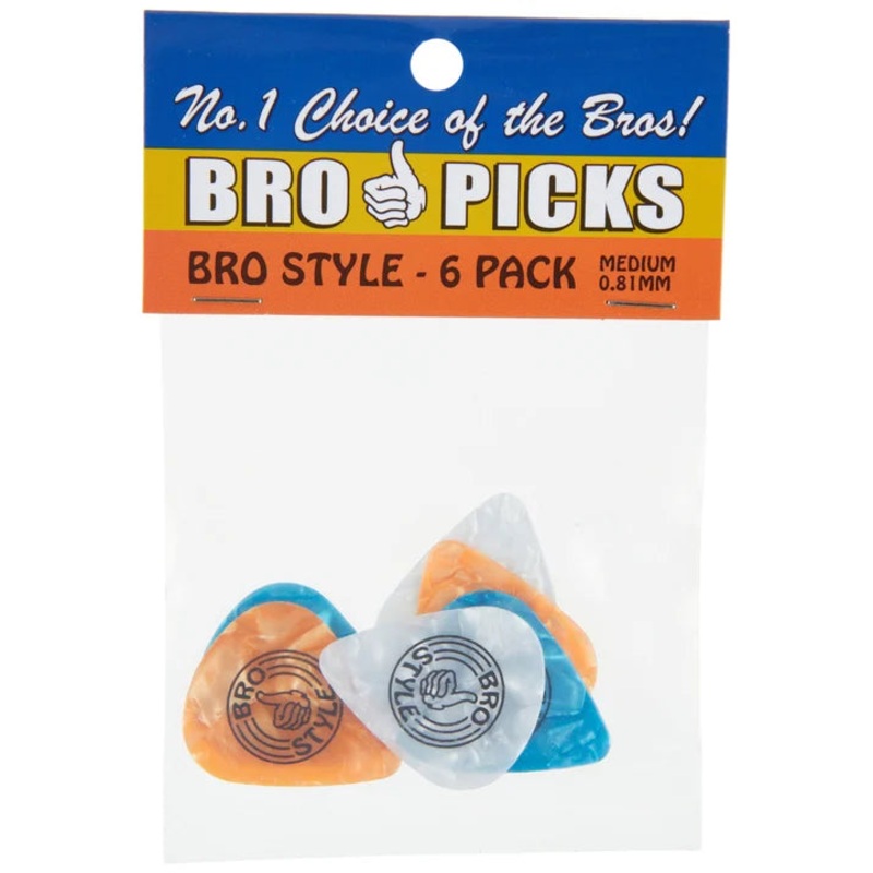 Bro Style Bro Picks .81mm Guitars Picks