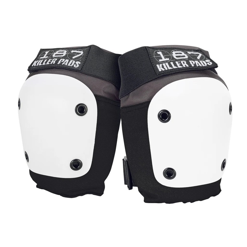 187 Killer Pads Fly Knee (Size Medium)(White)