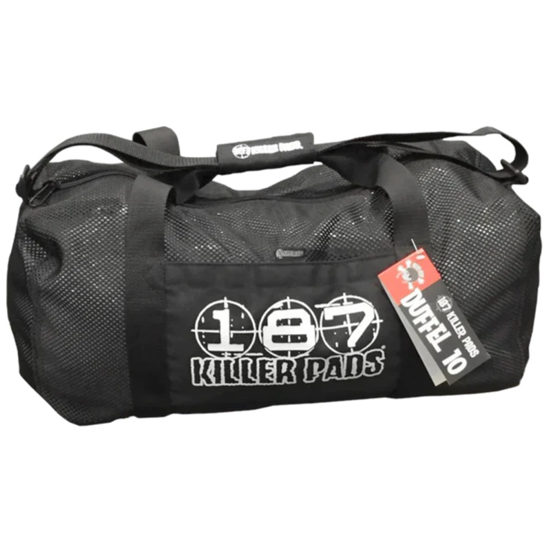 187 Killer Pads Mesh Duffel Bag (Black)