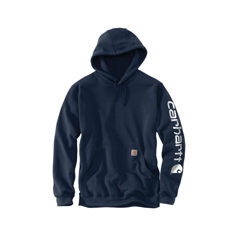 Carhartt K288 Logo Sleeve Graphic Sweatshirt – Navy