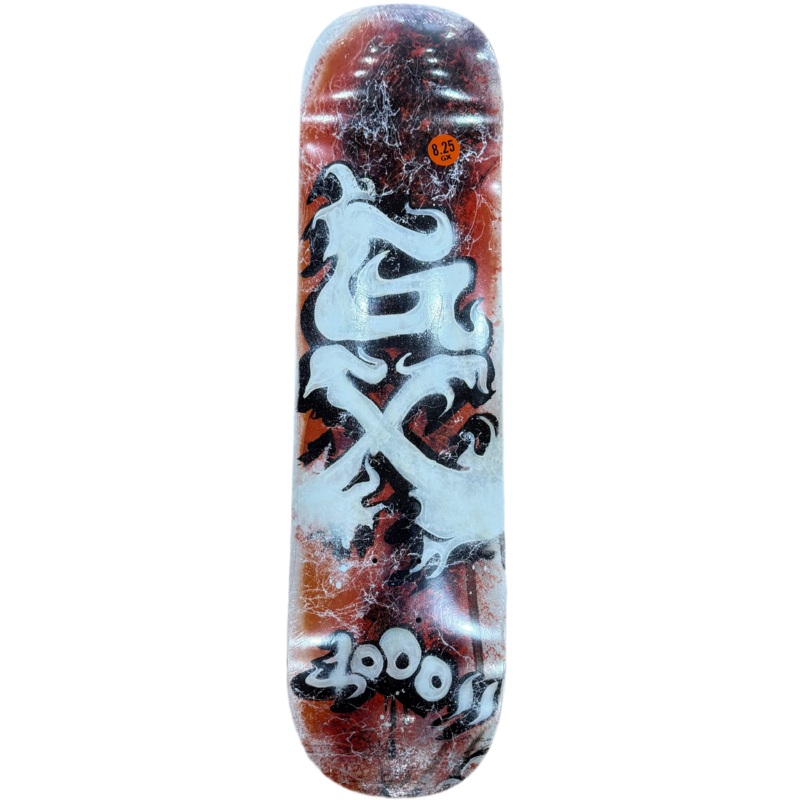 GX1000 Polock – (8.25) (White/Red) Deck