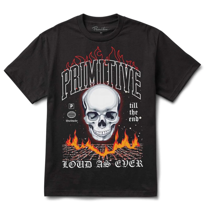 Primitive Scorcher Tee – Black