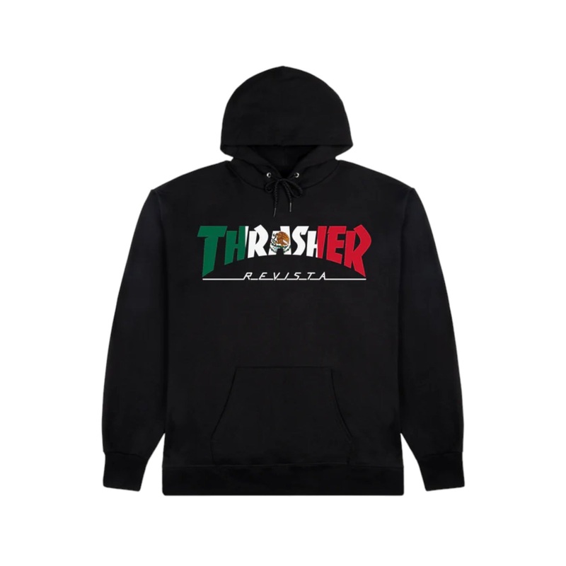 Thrasher Mexico Hoodie – Black