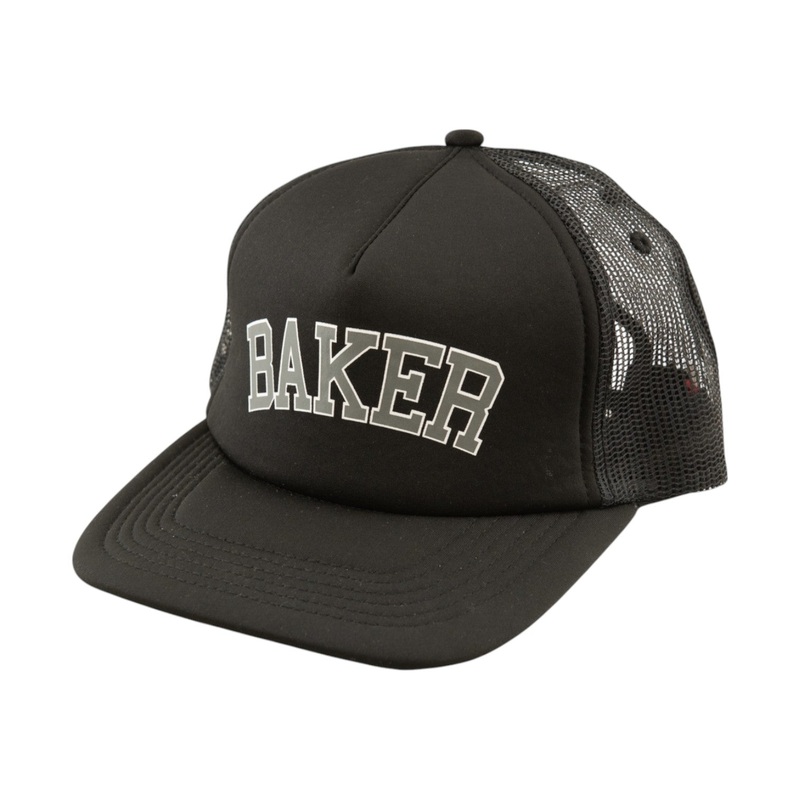 Baker Winston Trucker Hat – Black