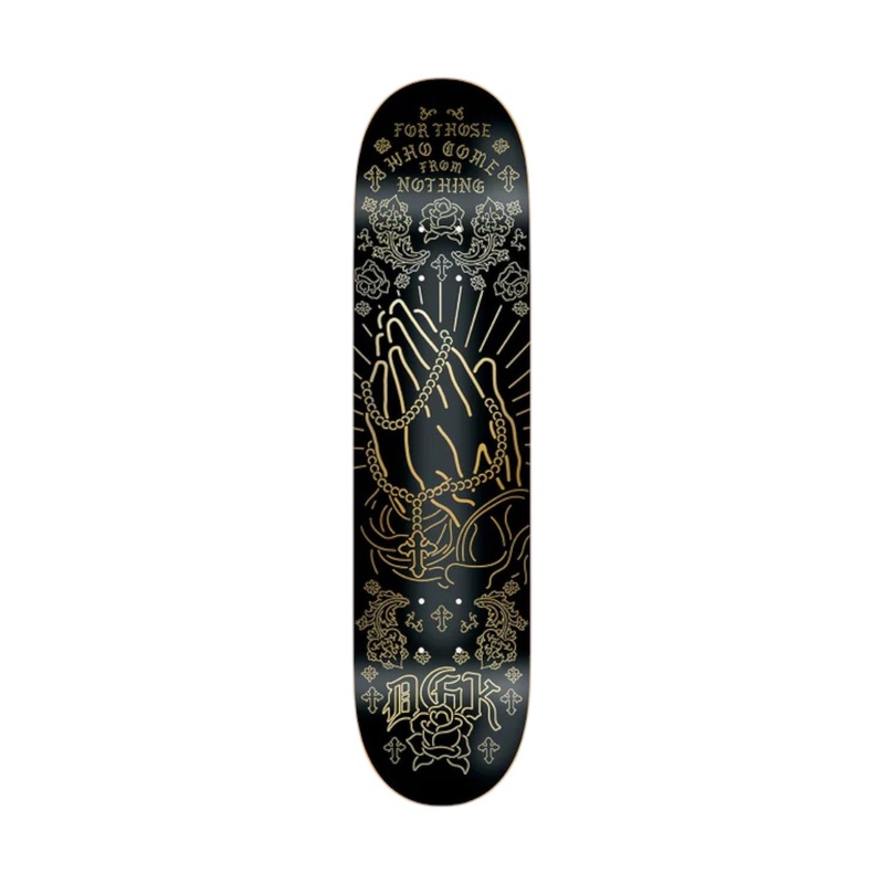 DGK Confession Gold Foil Skateboard Deck