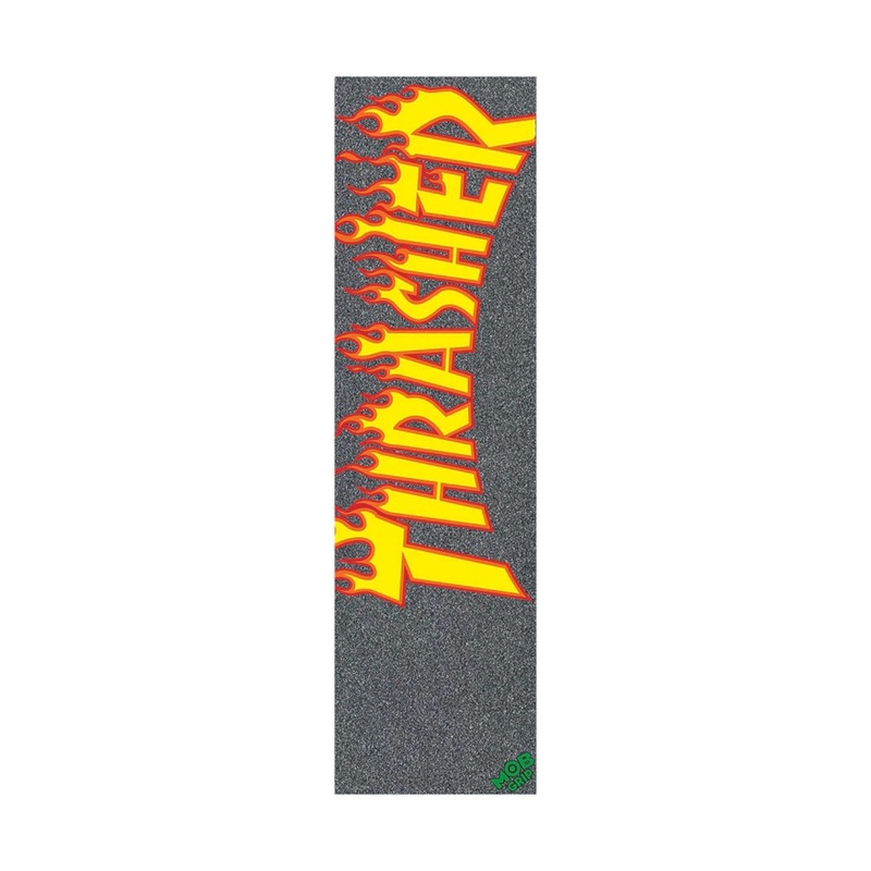 Mob Thrasher Yellow and Orange Flame Grip Tape