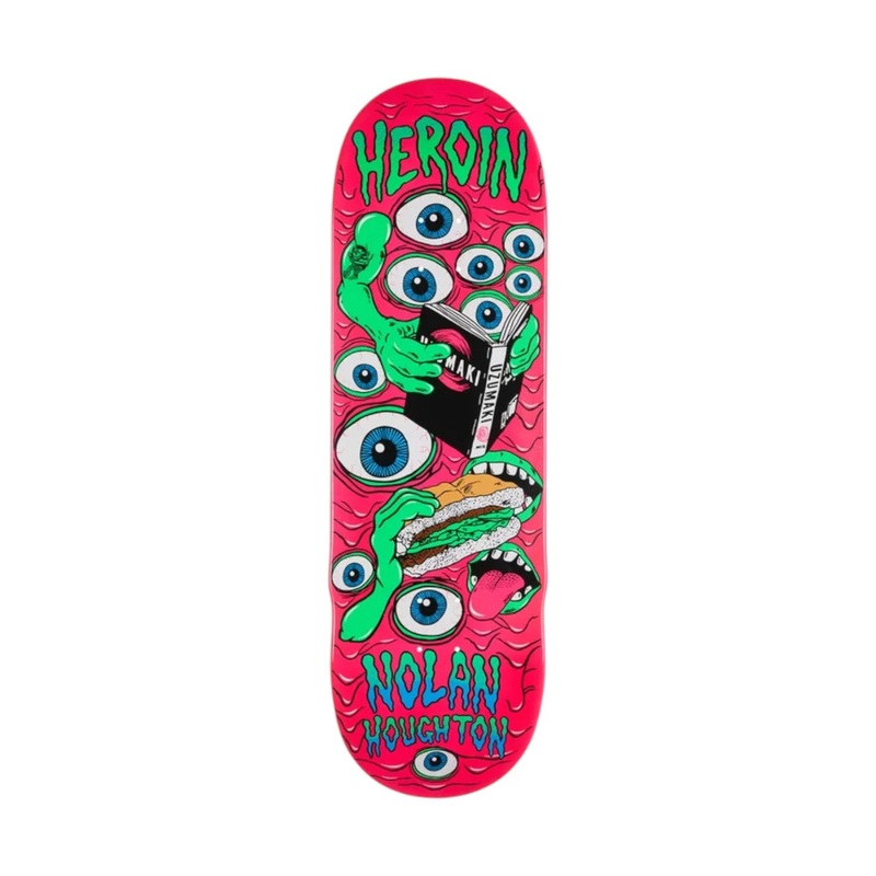 Heroin Nolan Houghtan Mutate or Die Skateboard Deck