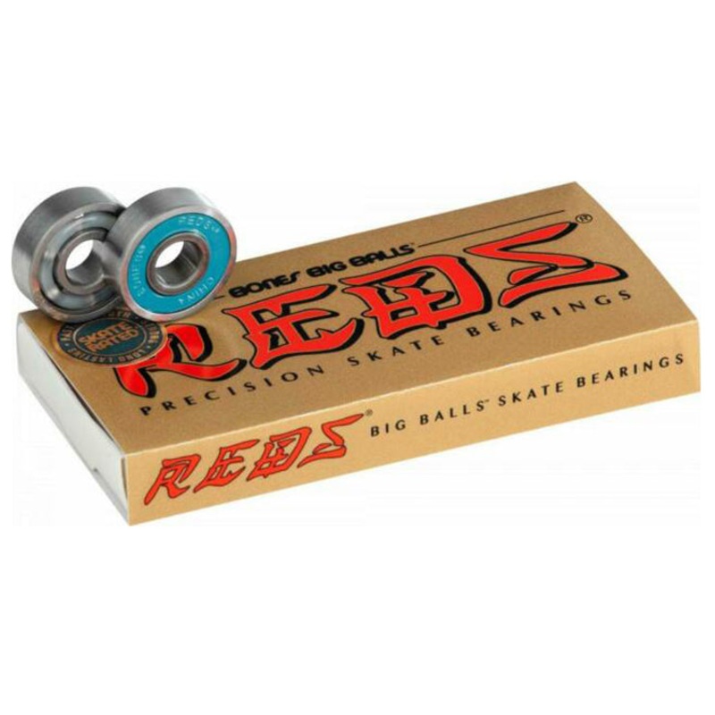 Bones Big Balls Reds Bearings (Pack of 8)