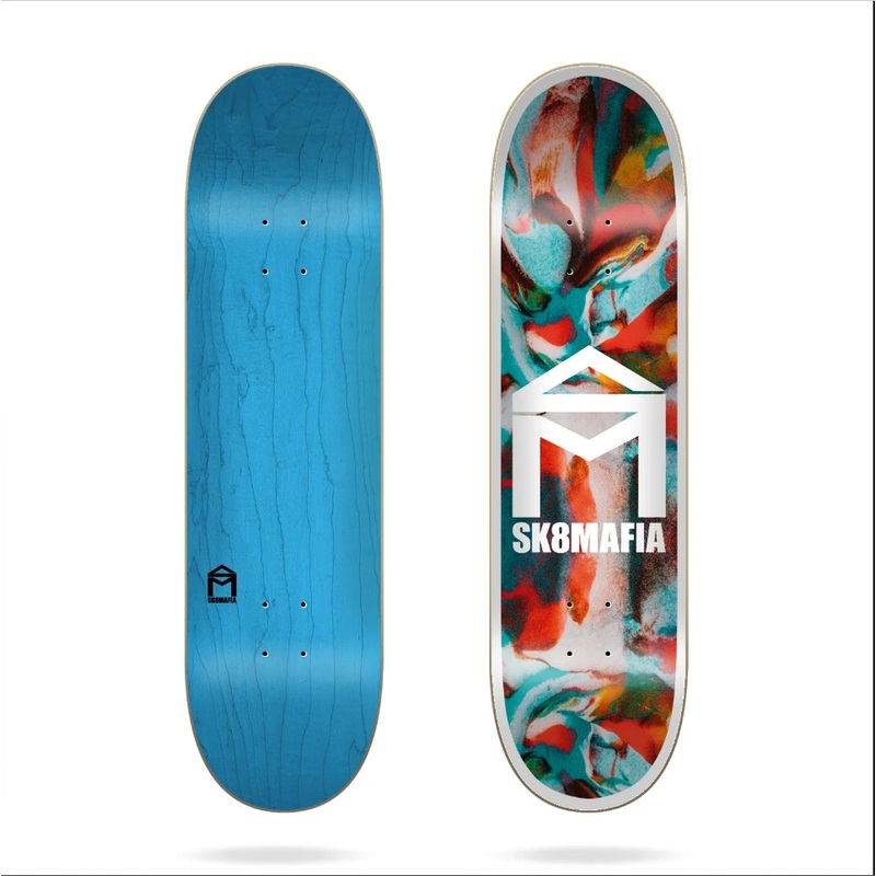 SK8MAFIA House Logo Liquid 8.3×32 Deck