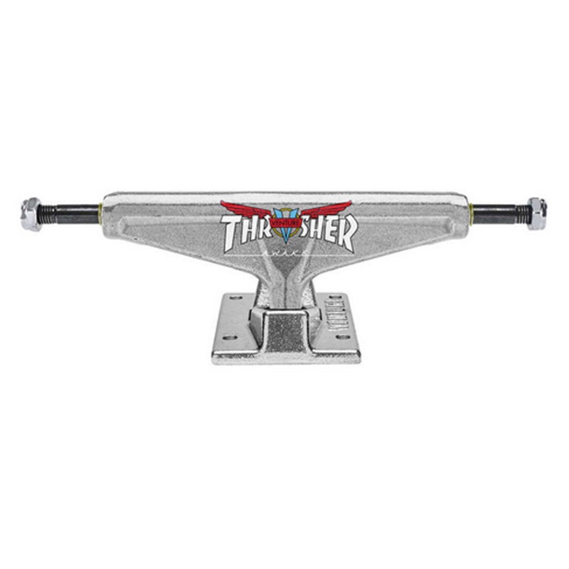 Venture Trucks x Thrasher Polished Low Skateboard Trucks 5.2