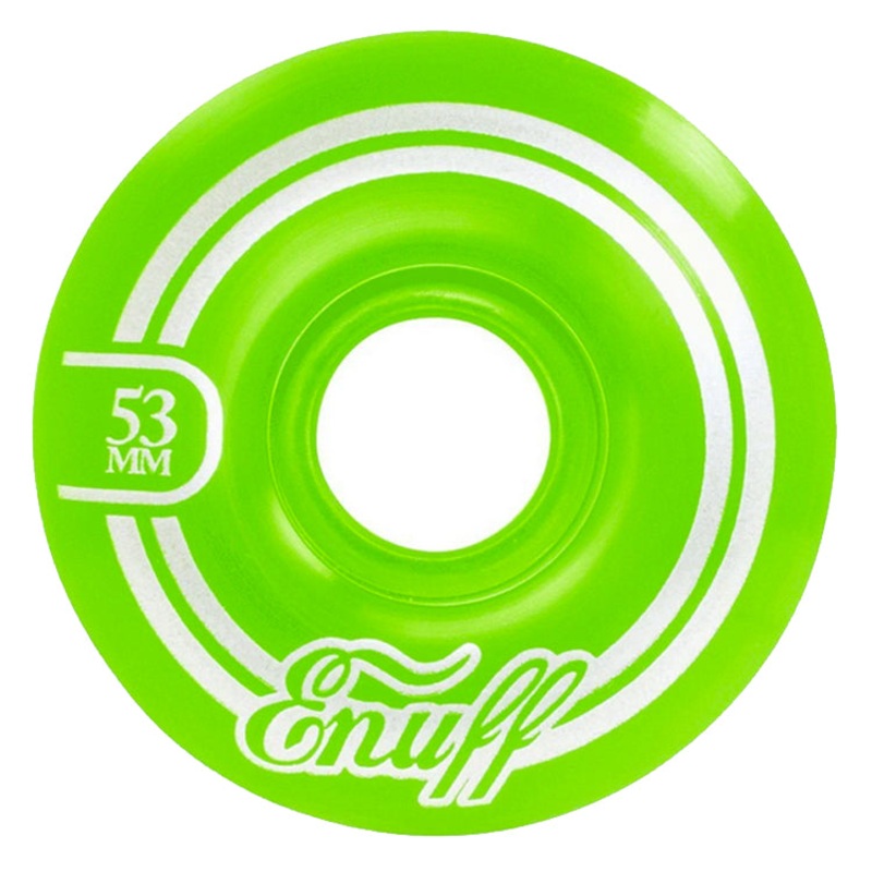 Enuff Skateboards Refresher 2 Green Skateboard Wheels 55d 53mm
