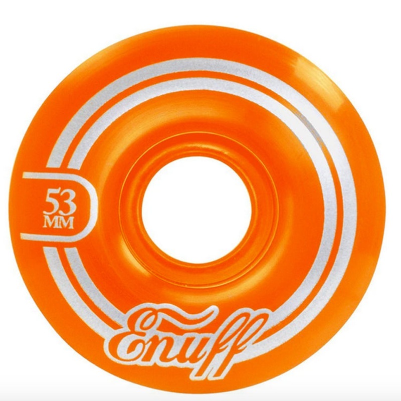 Enuff Skateboards Refresher 2 Orange Skateboard Wheels 55d 53mm