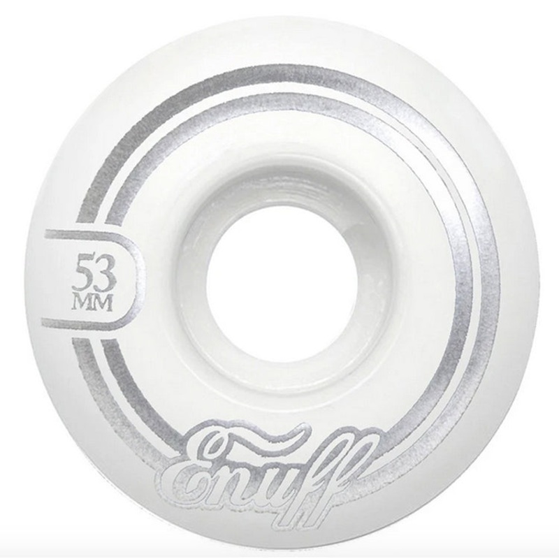 Enuff Skateboards Refresher 2 White Skateboard Wheels 55d 52mm