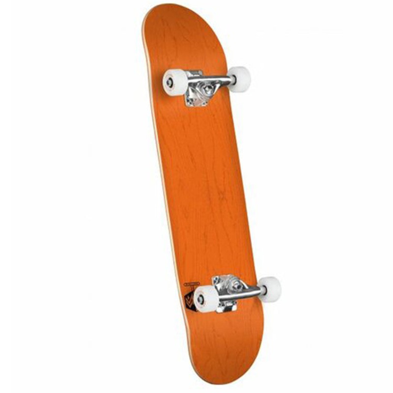 Mini Logo Chevron Detonator Dyed Orange Mini Complete Skateboard 7.5
