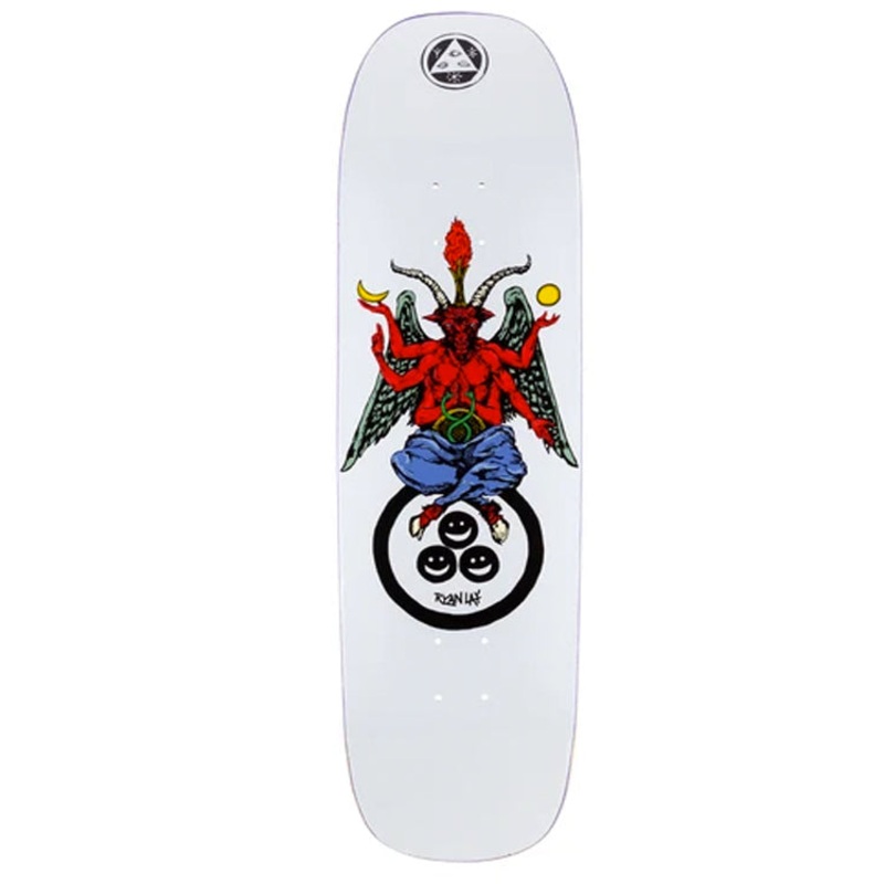 Welcome Skateboards Bapholit Ryan Lay Pro Model On Stonecipher Skateboard Deck 8.6