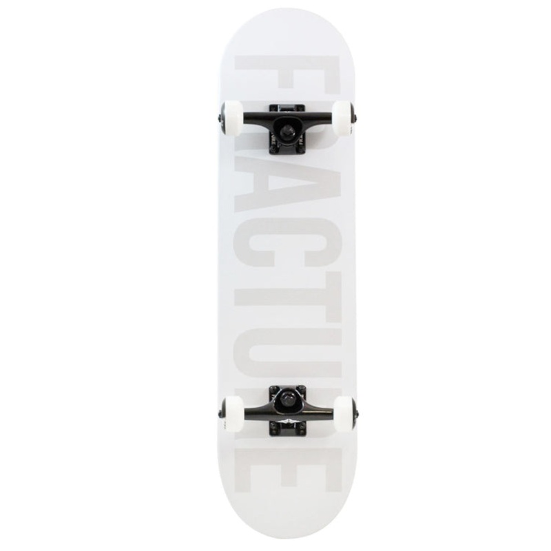 Fracture Skateboards Fade White Complete Skateboard 8