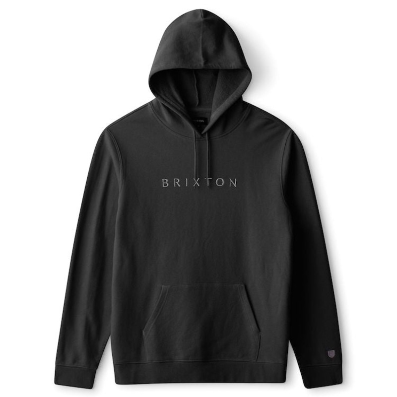 Brixton Alpha Line Hoody Black