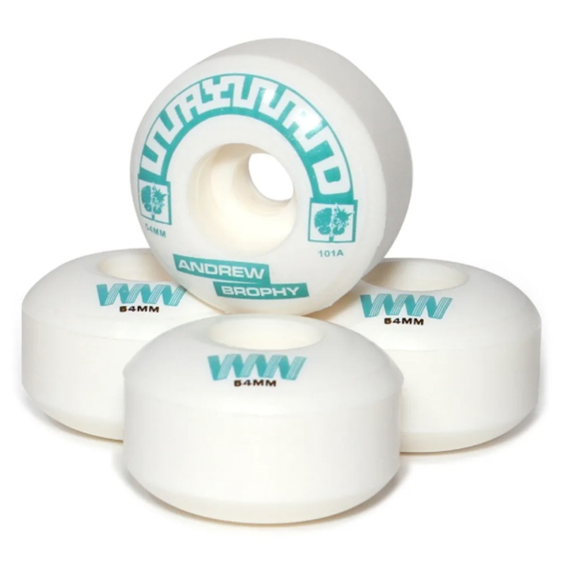 Wayward Wheels Pro Formula Andrew Brophy Classic Cut Skateboard Wheels 101a 54mm