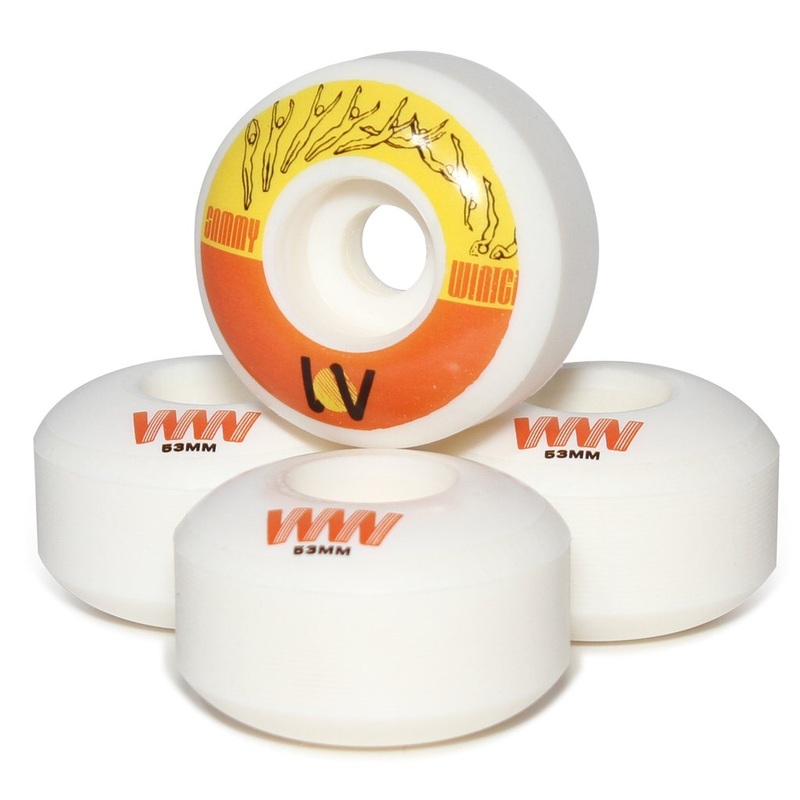 Wayward Wheels Pro Formula Sammy Winter Funnel Cut Skateboard Wheels 101a 53mm