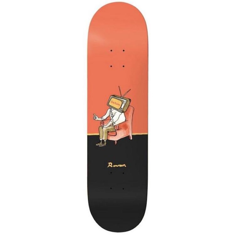Baker Skateboards Rowan Zorilla Brainstorm Skateboard Deck 8.25