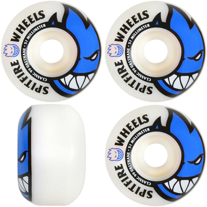 Spitfire Wheels Big Head Skateboard Wheels 99du 51mm