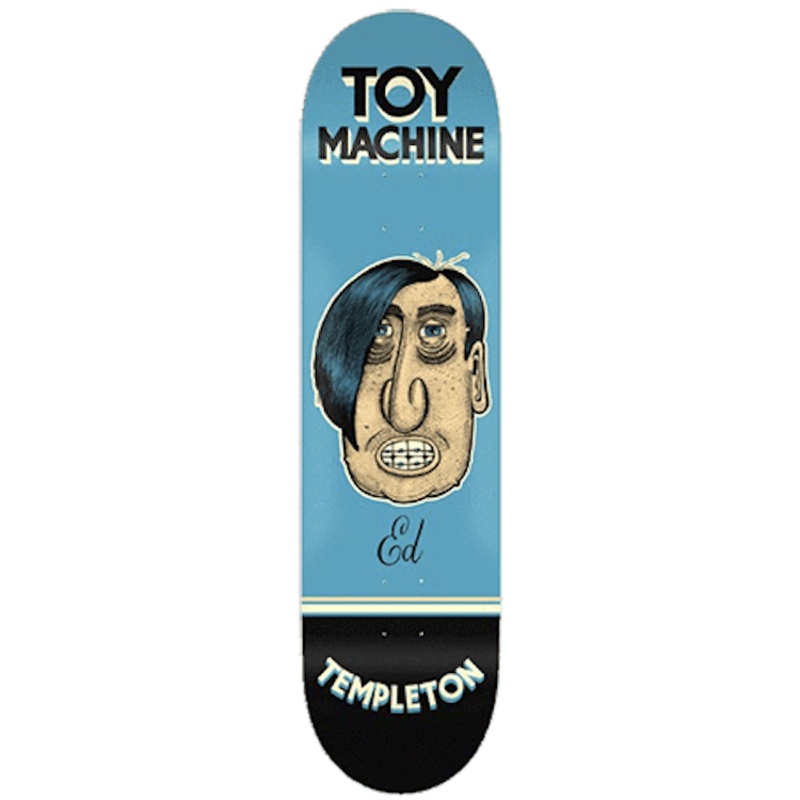 Toy Machine Templeton Pen N Ink Skateboard Deck 8.5