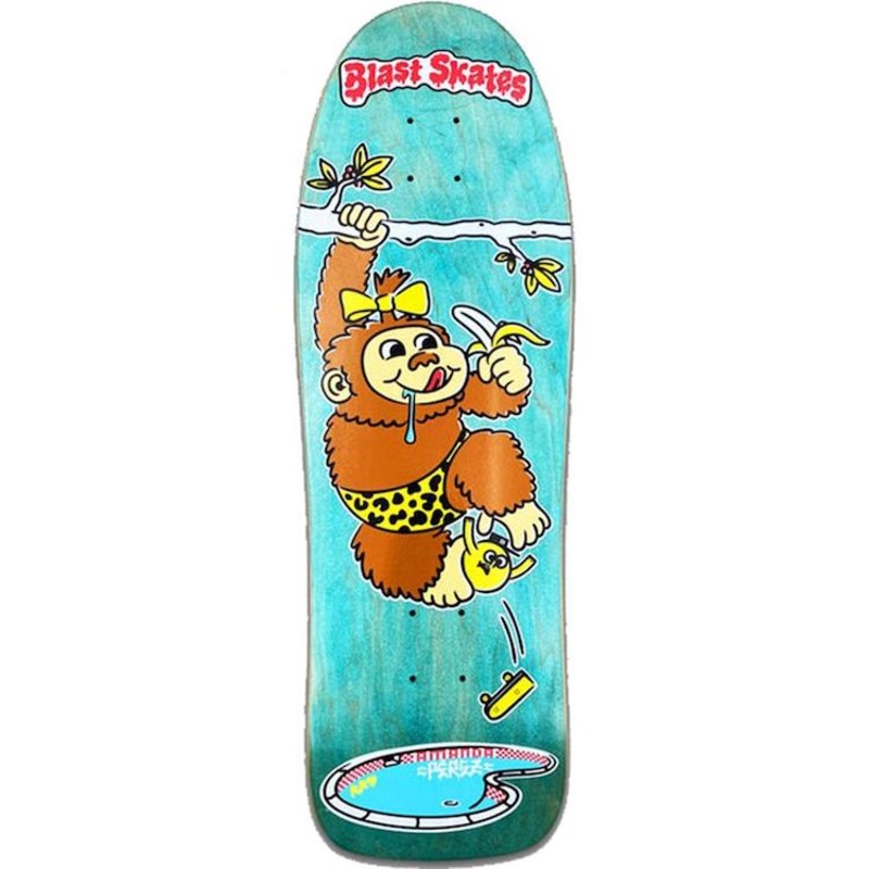 Blast Skates Amanda Prez Signature Custom Shape Skateboard Deck 9.75