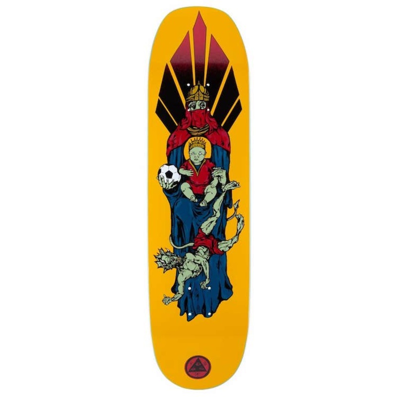 Welcome Skateboards Futbol on Son Of Moontrimmer Skateboard Deck 8.5