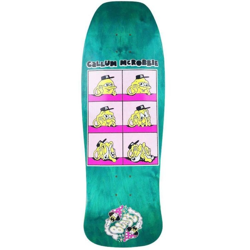 Blast Skates Callum McRobbie Signature Custom Shape Skateboard Deck 10.25