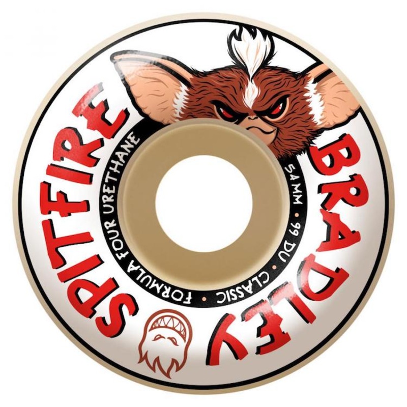 Spitfire Wheels Bradley Before Midnight Formula Four Classic Skateboard Wheels 99a 52mm