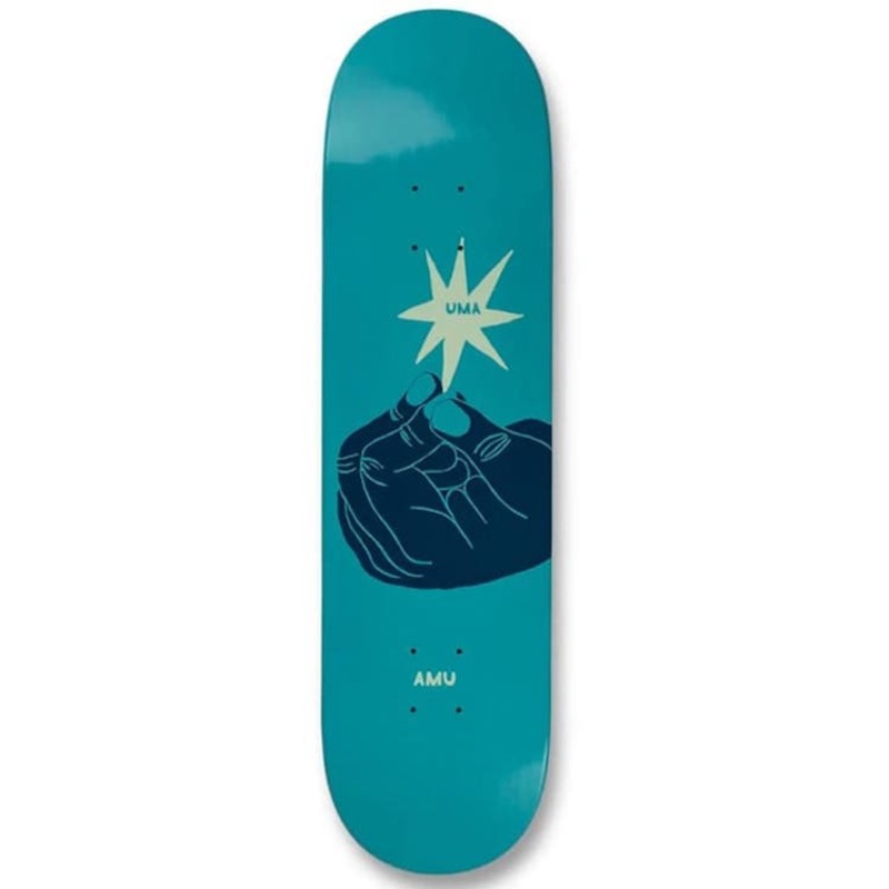 UMA Landsleds Whoisnt Skateboard Deck 8.5