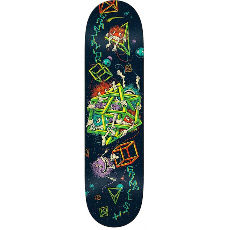 Anti Hero Skateboards Grimple Stix Grant Taylor Grim Interest Skateboard Deck 8.38