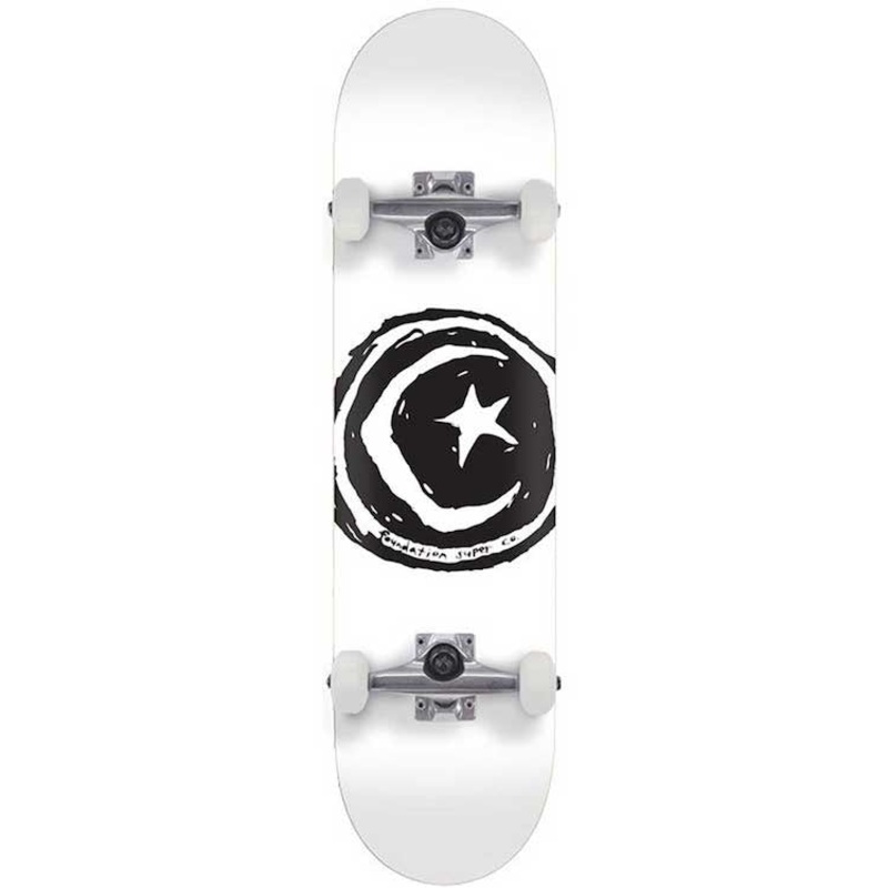 Foundation Skateboards Star & Moon Complete Skateboard 7.75