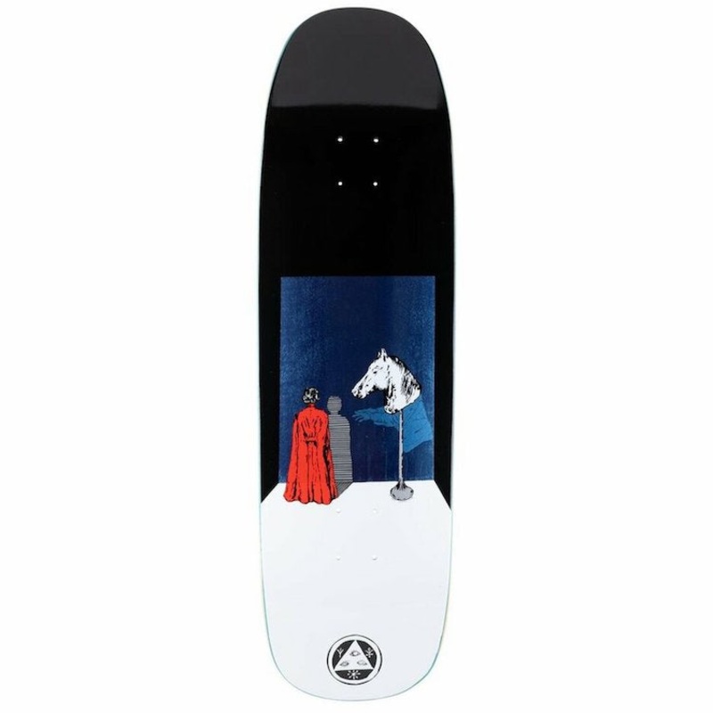 Welcome Skateboards Haunted Horse on Golem Skateboard Deck 9.25”