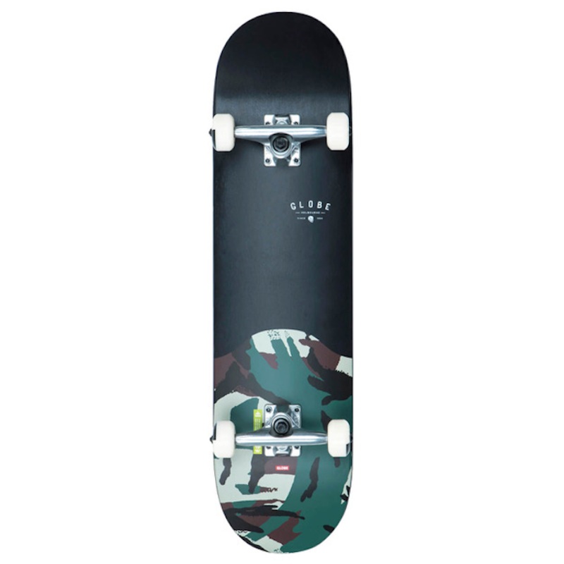 Globe G1 Argo Black Camo Complete Skateboard 8.125