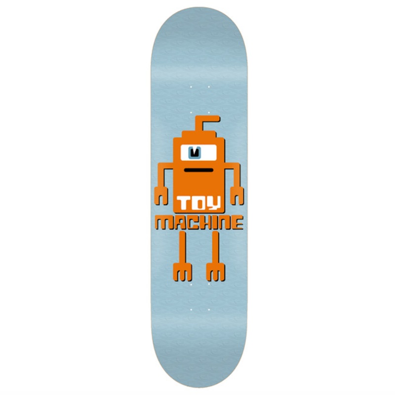 Toy Machine Binary Sect Orange Skateboard Deck 8