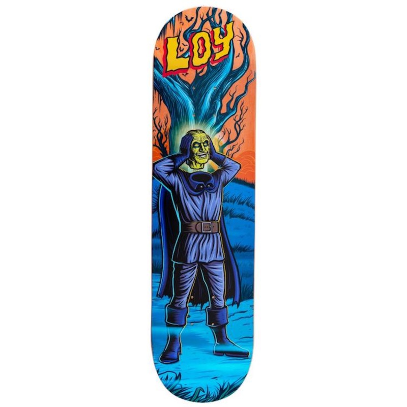 Birdhouse Skateboards David Loy Graveyard Skateboard Deck 8.125