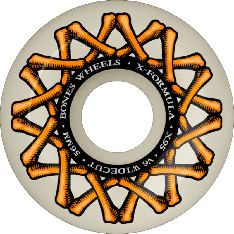 Bones Wheels X-Formula XF Widecut V6 Skateboard Wheels 95a 56mm