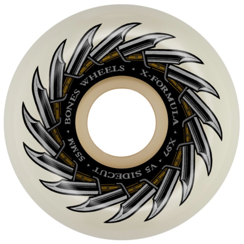Bones Wheels X-Formula Knife Fight V5 Skateboard Wheels 97a 55mm