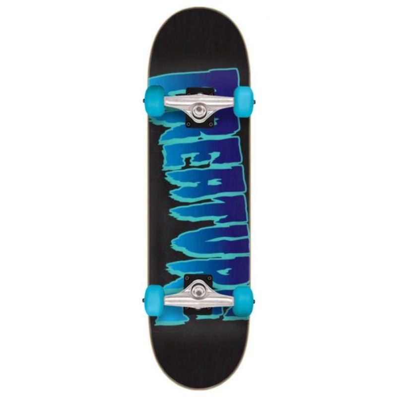 Creature Skateboards Logo Micro Blue/BlackComplete Skateboard 7.5