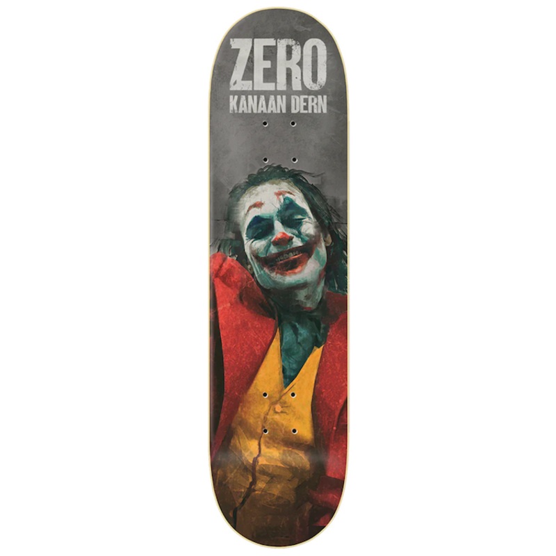 Zero Skateboards Kanaan Dern Joker Skateboard Deck 8.25