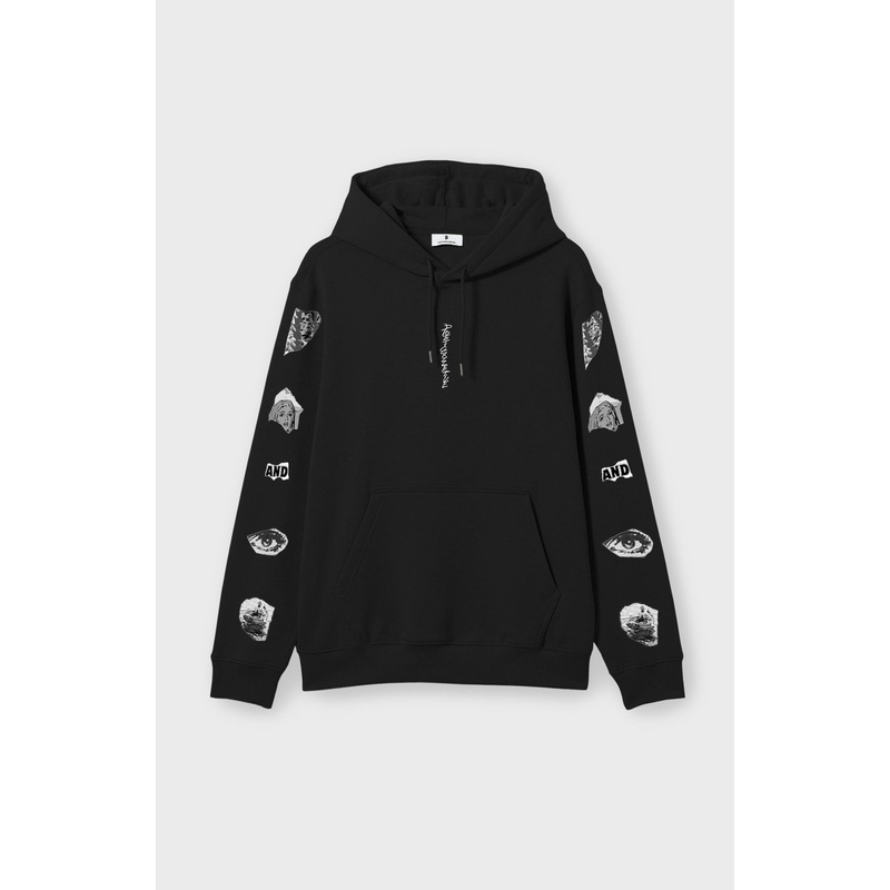 And Arm Hoodie – Black|S|M|L|XL