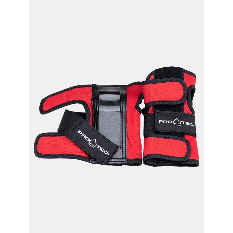 Protec Street Wrist Guards – Black / Red