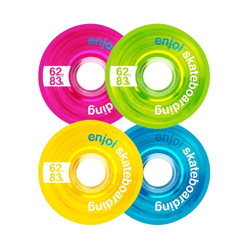 Enjoi Spectrum Cruiser Wheels 62mm Multi
